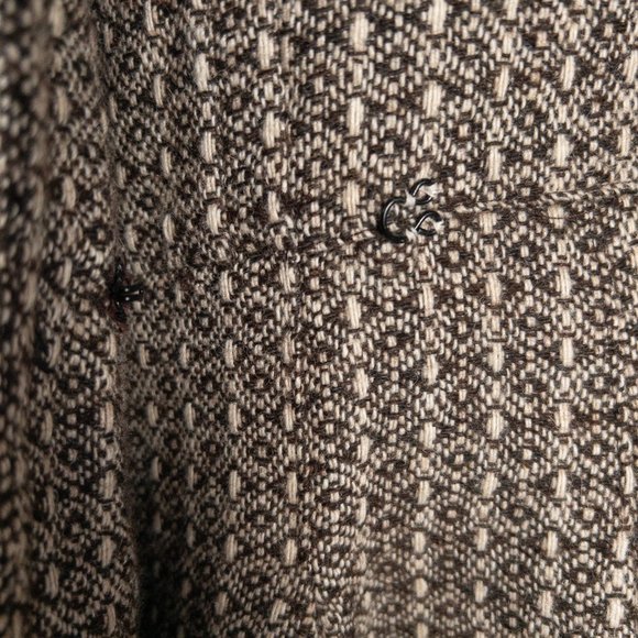 Mon Petit Oiseau Women's M Wool Heavy Coat Jacket Peacoat Brown Anthropo… - Picture 6 of 11